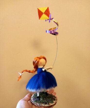 Needle Felted Girl... 