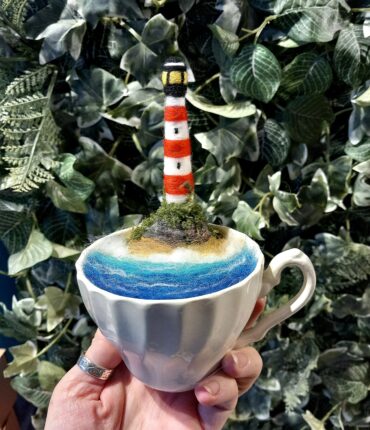 Needle Felted Lighthouse... 
