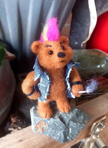 Needle Felted Punk... 
