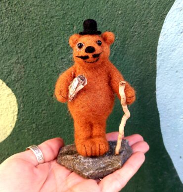 Needle Felted Gentleman... 
