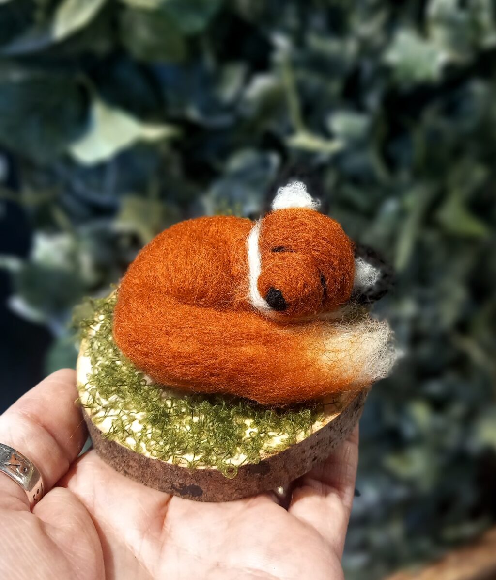 Needle Felting Workshop with Jenni Kilgallon - Sleepy Fox
