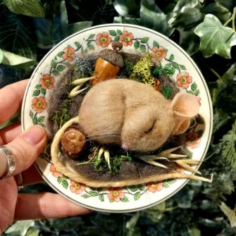 Mouse felting workshop with Jenni Kilgallon