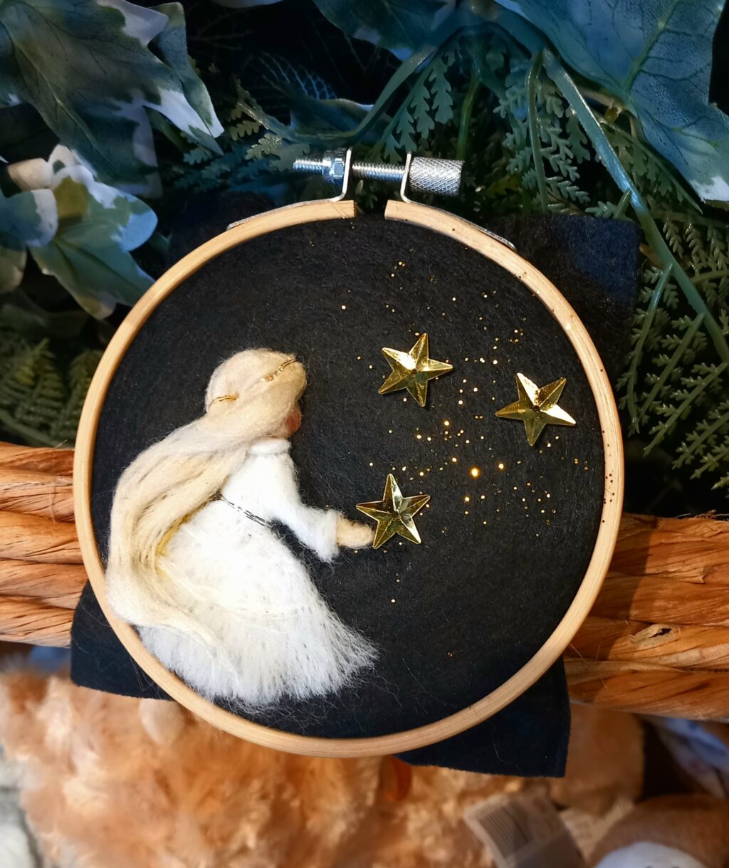 Needle Felting Workshop Star Girl